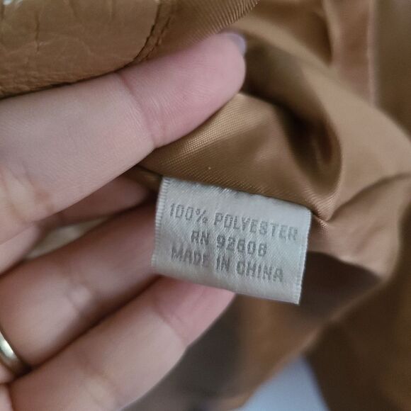 Laura Leigh LTD Vintage Leather Jacket Blazer sz M‎ - Picture 5 of 6